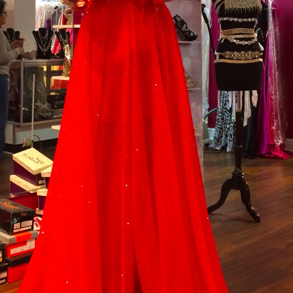 Sherri Hill long formal beaded gown